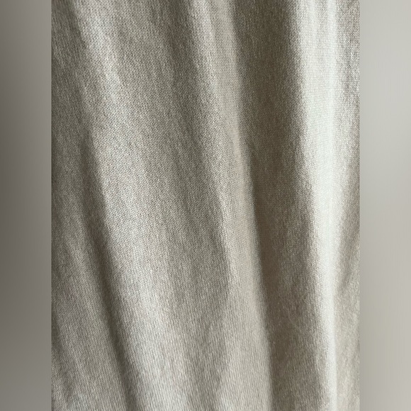 Oats cashmere 100 % Cashmere Grint Maxi Skirt Long Side Slit In pebble Grey (XS) - Picture 10 of 10